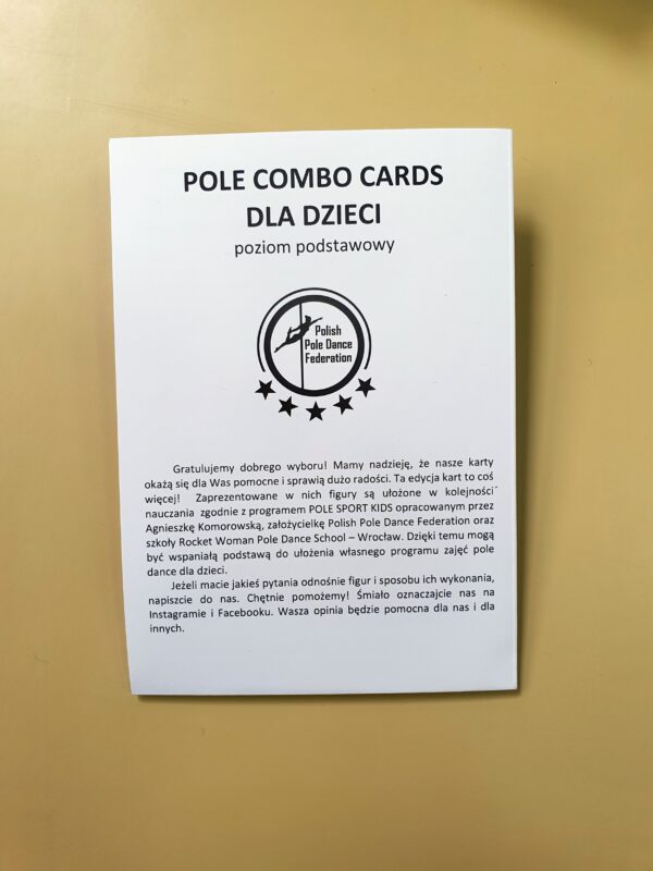 Pole Comco Cards dla dzieci